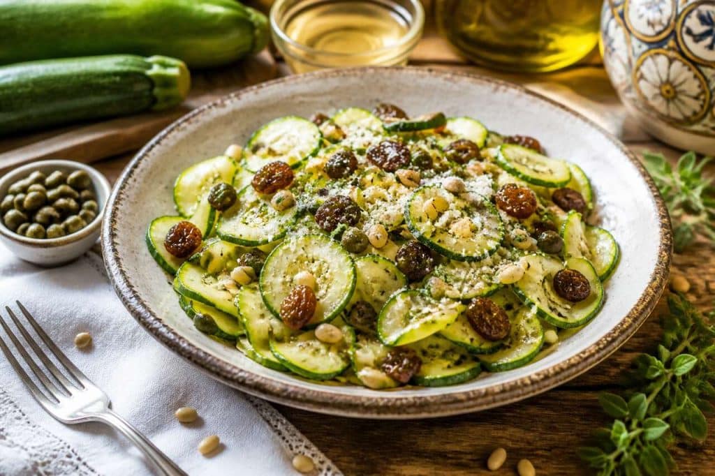 Recette de courgettes siciliennes de Cilio : un plat ensoleillé et savoureux