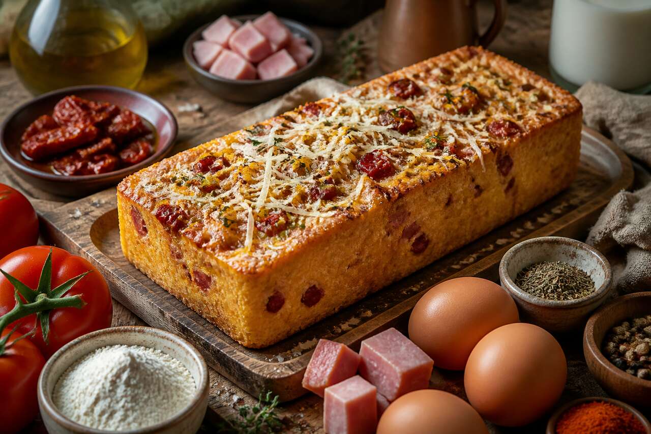 Recette du flan de tomates au jambon et gruyère maison