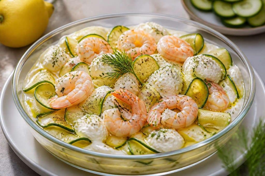 Recette facile de cocktail de courgettes