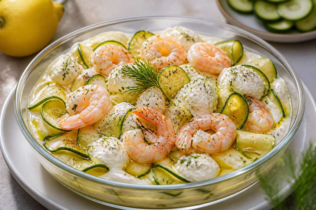 Recette facile de cocktail de courgettes