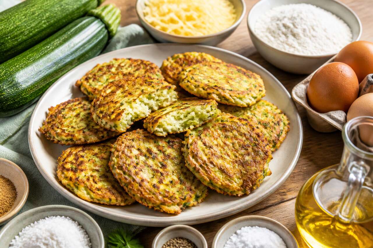 Beignets de courgette et fromage de Loïc Fou de cuisine : la recette irrésistible