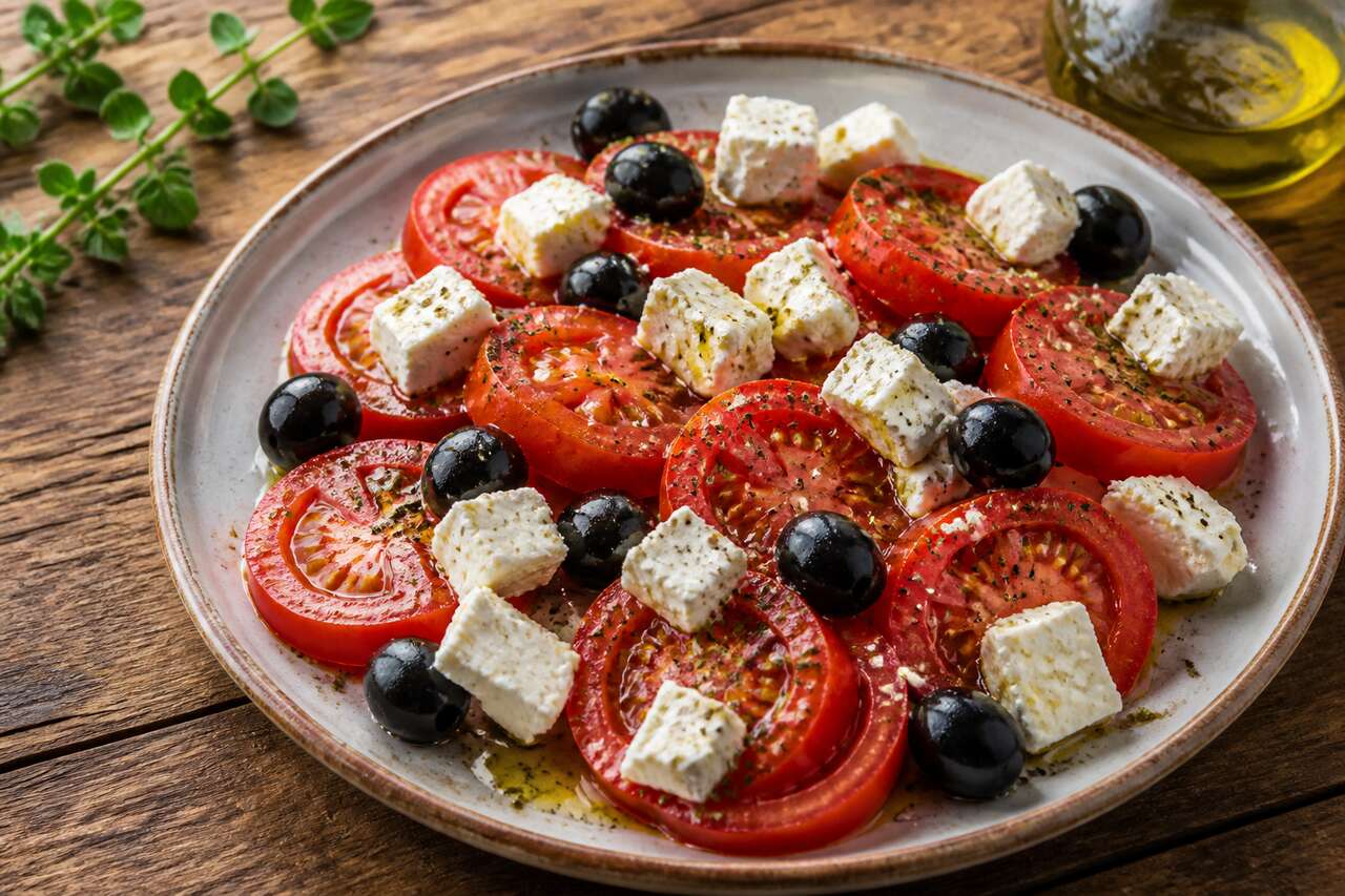 Recette facile de salade de tomates au brebis