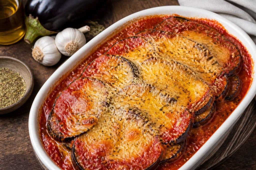 Recette facile de gratin aux aubergines