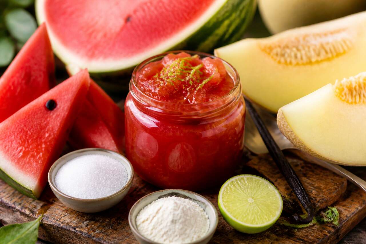 Recette de confiture de pastèque au melon