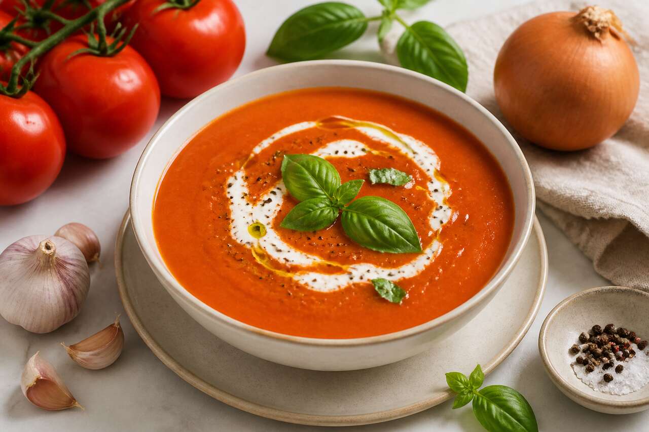 Recette du velouté de tomates maison