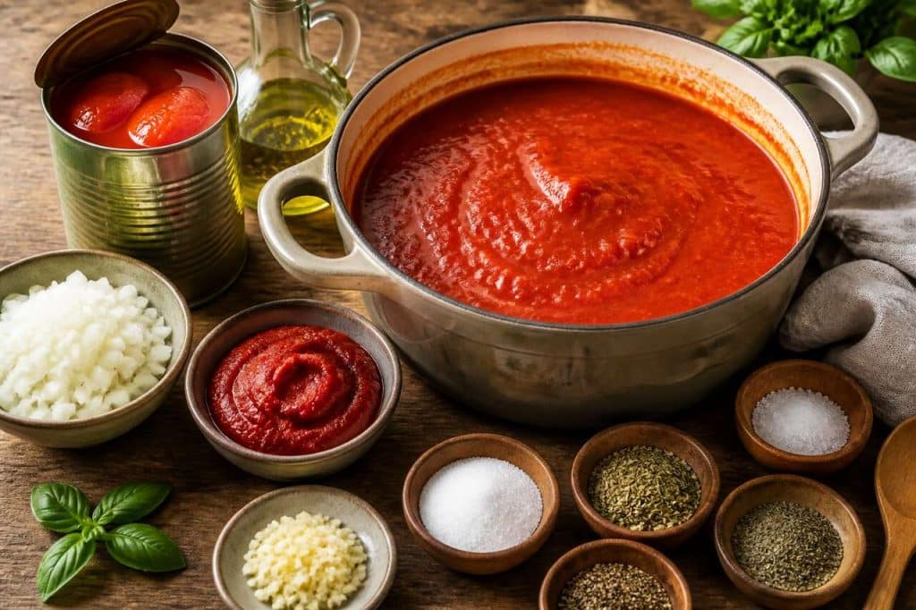La meilleure recette de sauce tomate maison