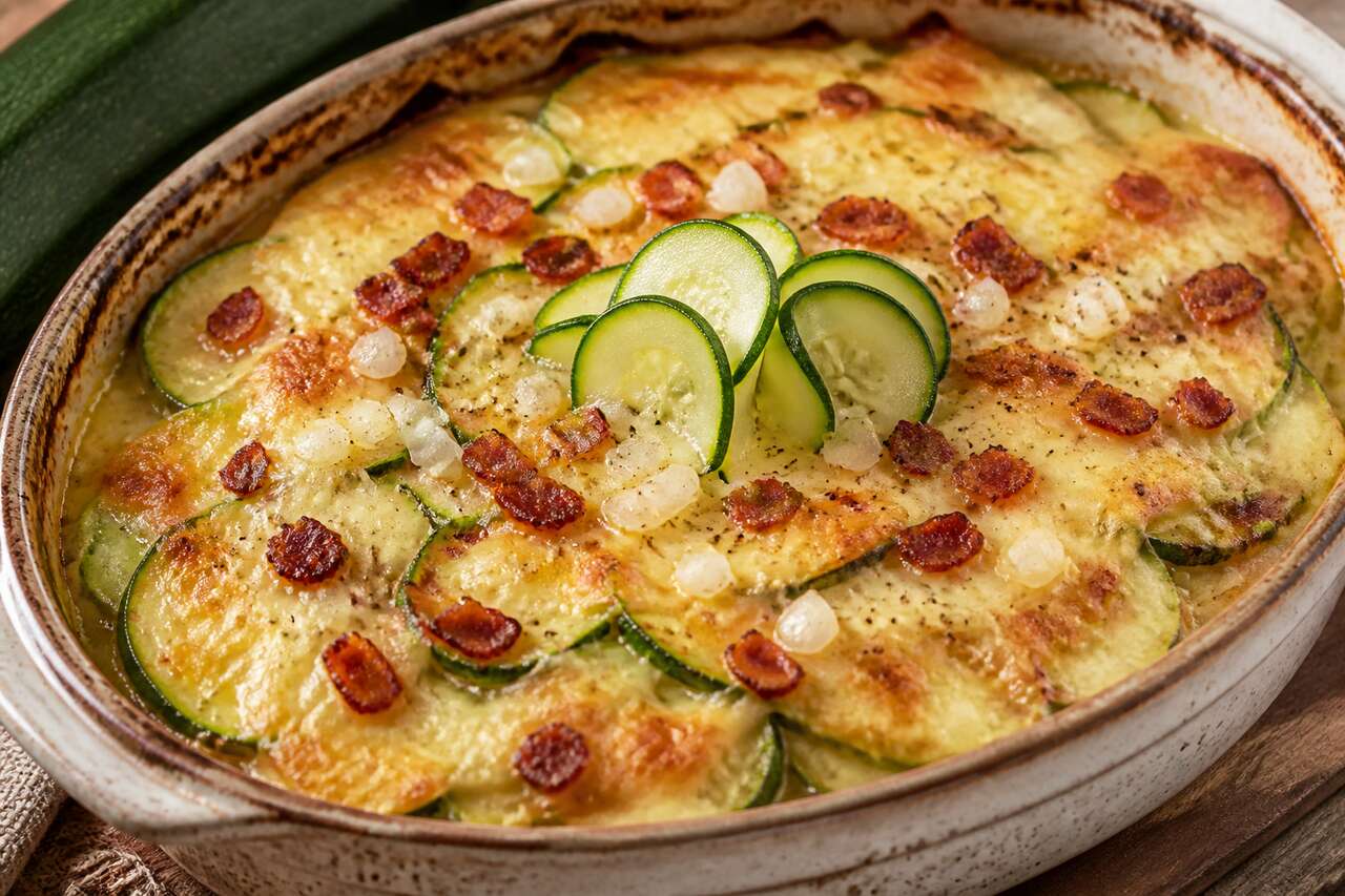 Recette du gratin de courgettes Ă la savoyarde