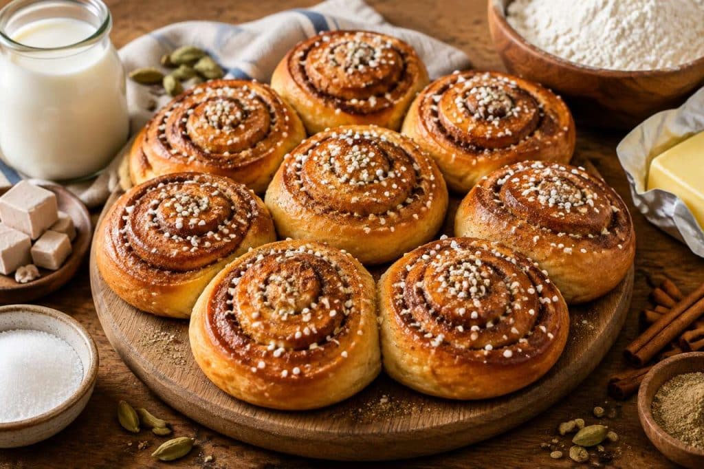 Recette des kanelbullar, les brioches suédoises à la cannelle