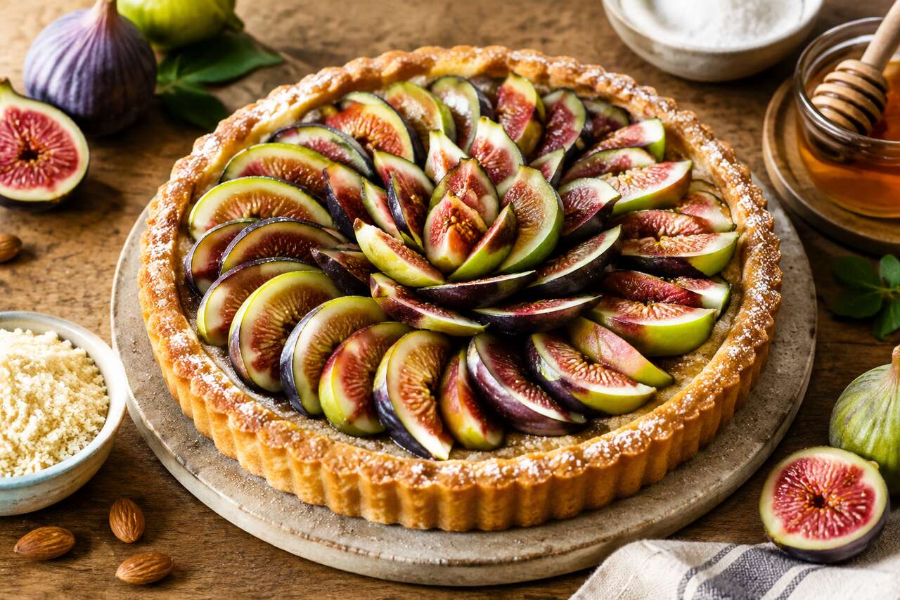 Recette facile de tarte aux figues