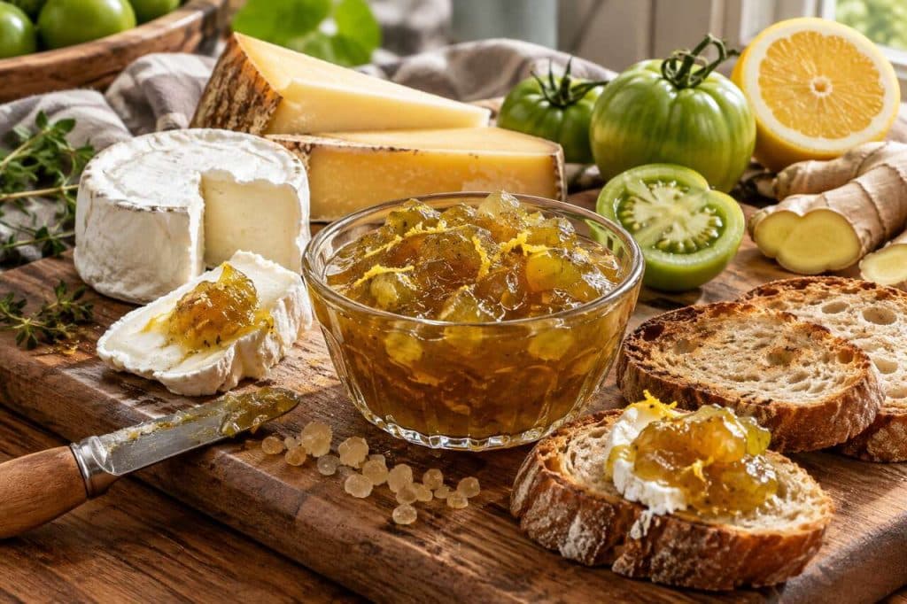 Recette de confiture de tomates vertes facile et délicieuse