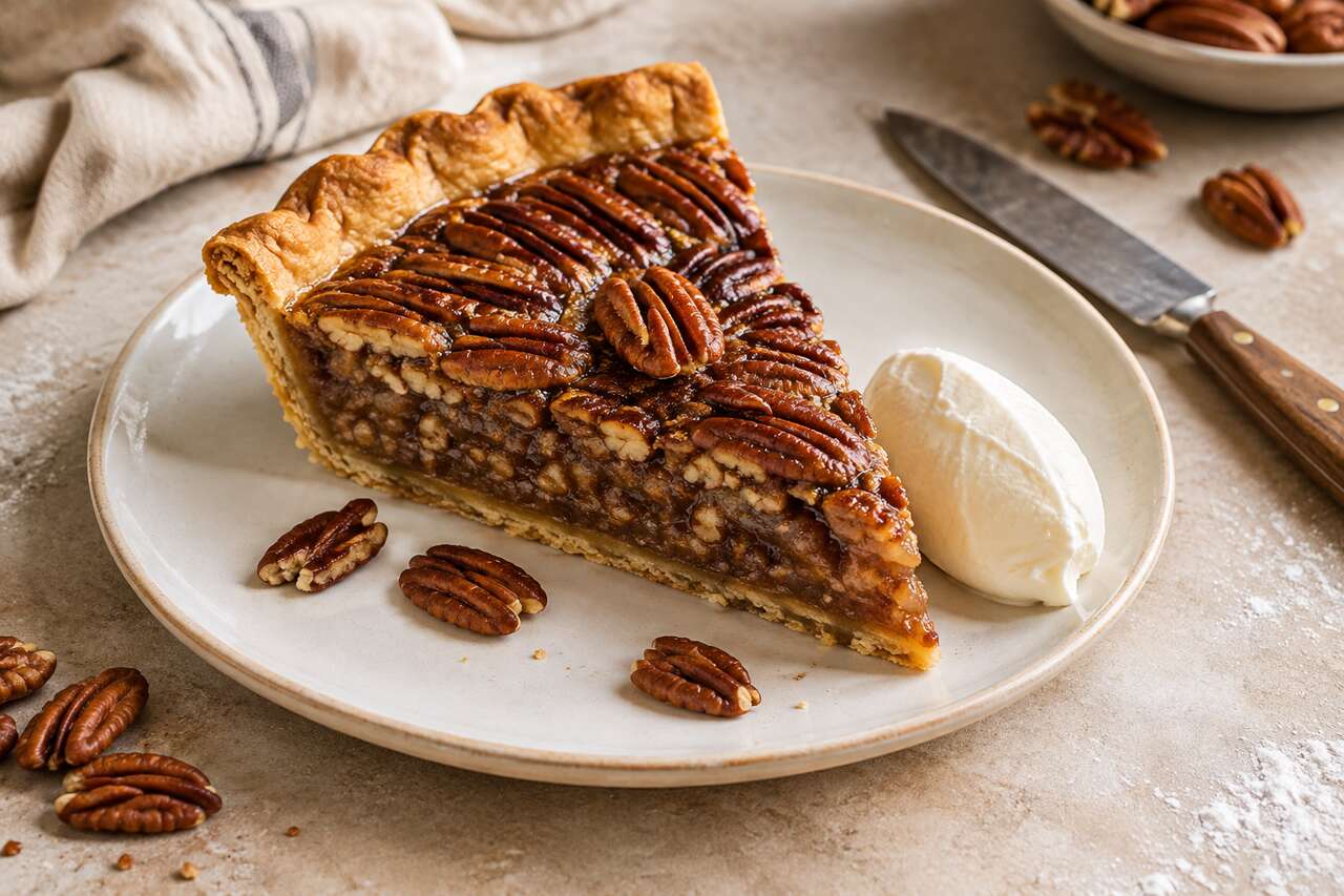 Recette de tarte aux noix de pécan
