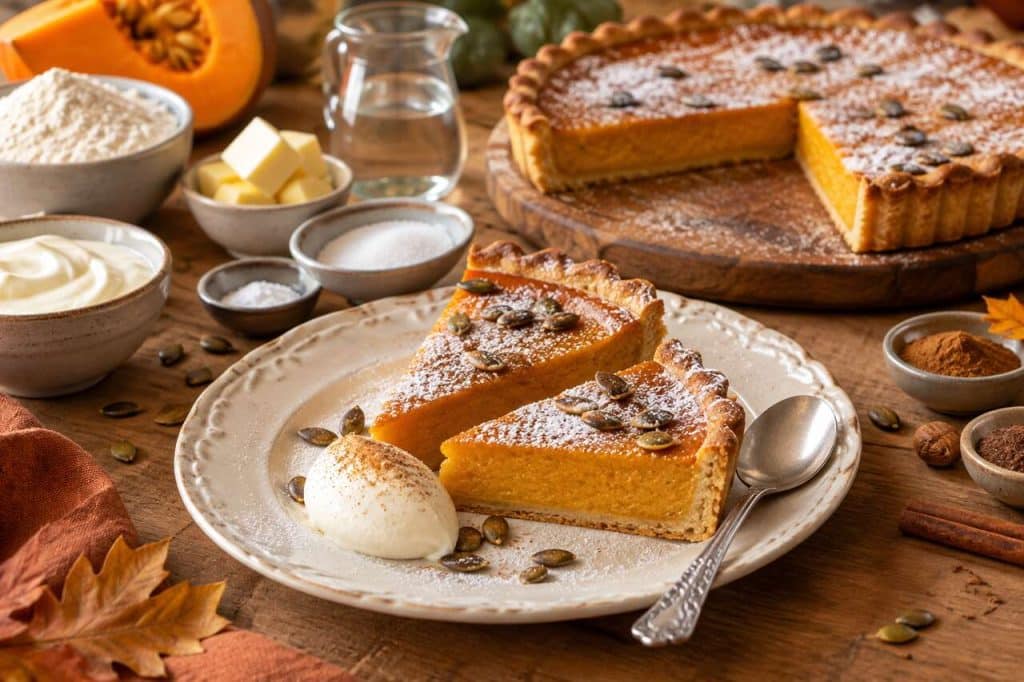 Recette de tarte au potiron au Thermomix
