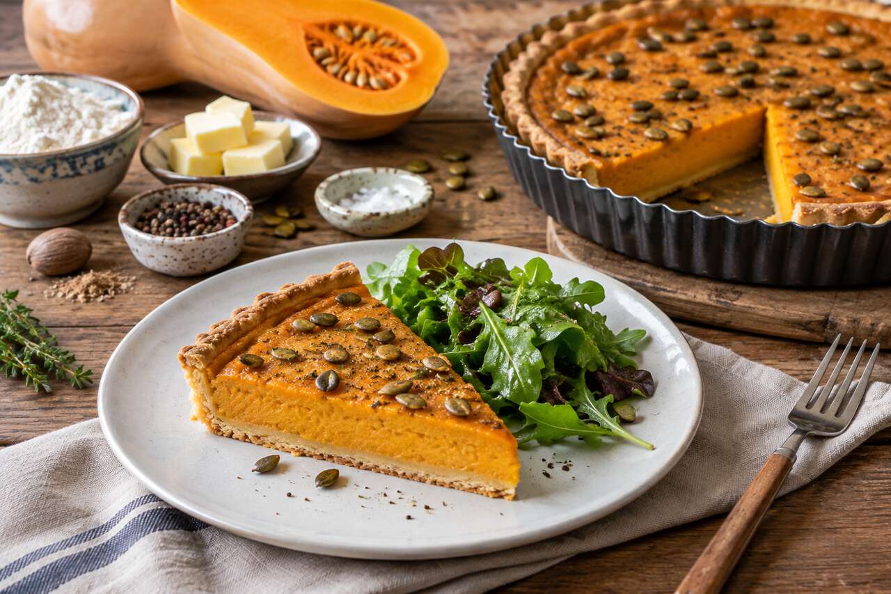 Recette de tarte Ă la courge facile et savoureuse