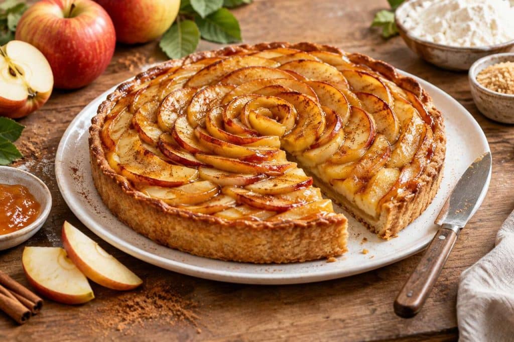 Recette de tarte aux pommes vegan : simple et délicieuse