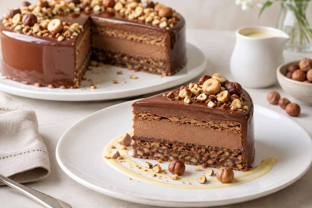Recette d'entremets praliné fondant et gourmand