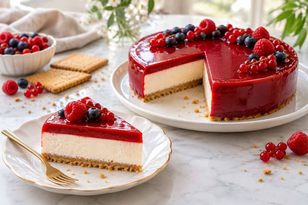 Recette d'entremets cheesecake